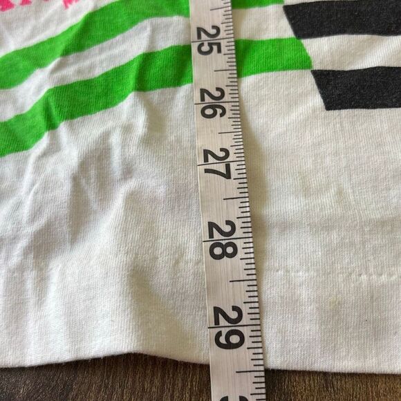 Vtg 1980s/90s Cancun t shirt XL woman sunglasses Neon Beach SIng Stitch Mariachi - Picture 10 of 10